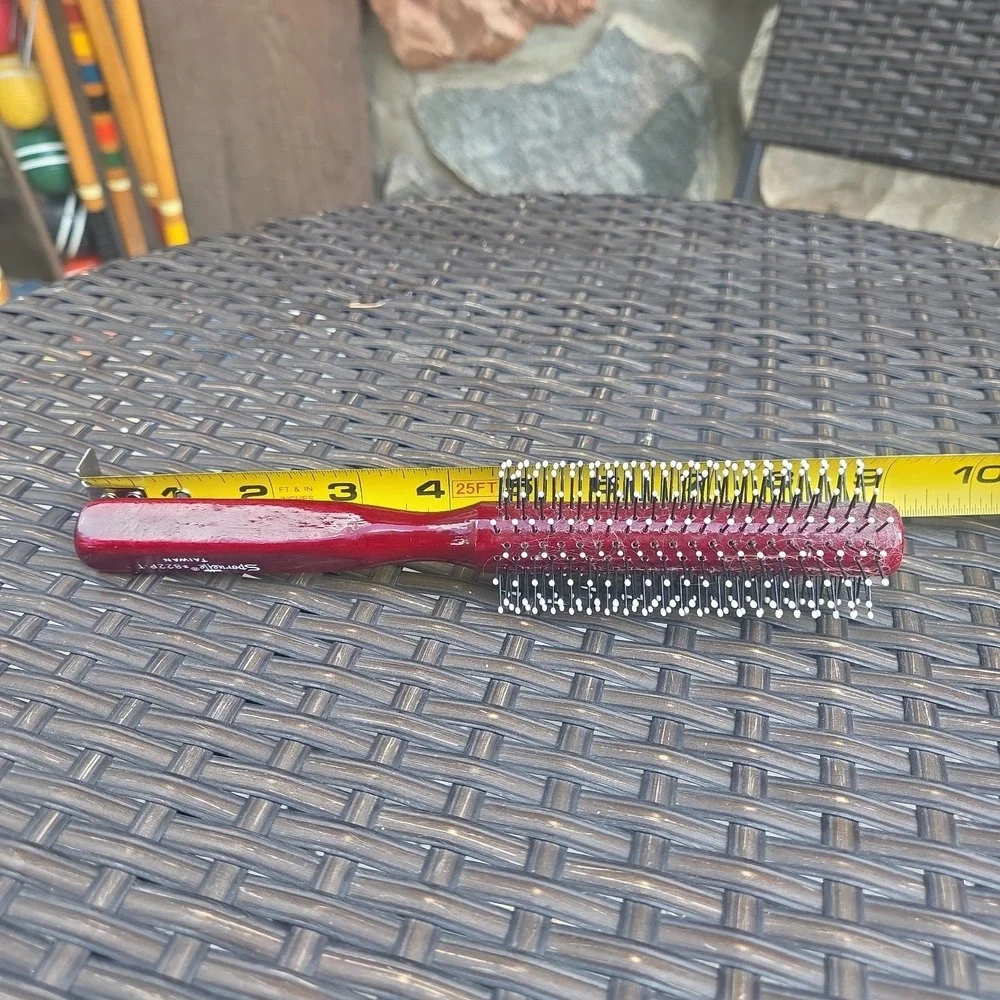 Spornette Vintage Round Tip Bristle Hair Brush #822 P-T Taiwan